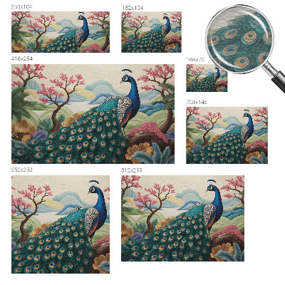 Tapeta fotograficzna fizelinowa Egzotyczne piękno