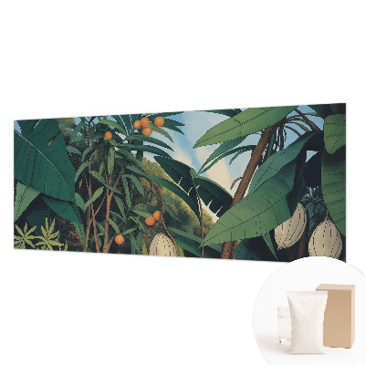 Fototapeta fizelinowa z nadrukiem Tropikalna dżungla