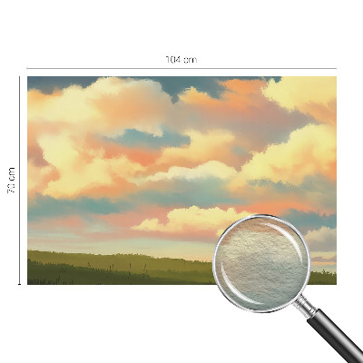 Nowoczesna fototapeta do salonu Niebo chmury