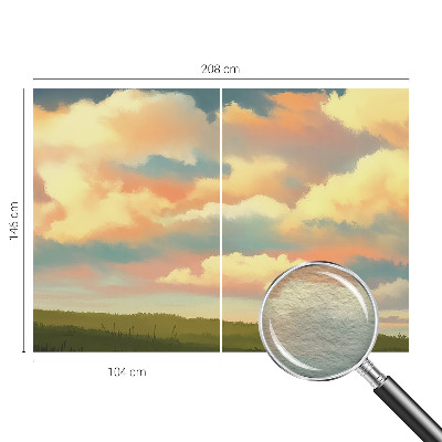 Nowoczesna fototapeta do salonu Niebo chmury