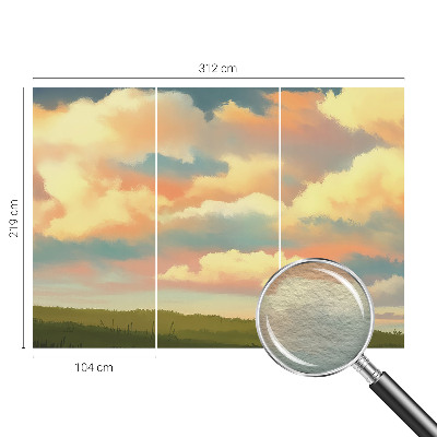 Nowoczesna fototapeta do salonu Niebo chmury