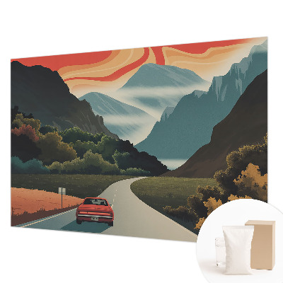 Fototapeta na ścianę Górska przygoda