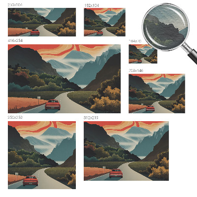 Fototapeta na ścianę Górska przygoda