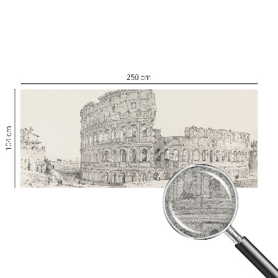 Dekoracyjna fototapeta na ścianę z motywem starożytnych ruin