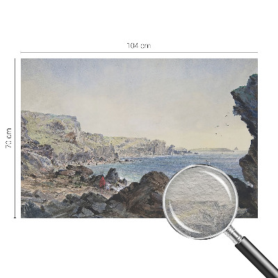 Fototapeta fizelinowa z nadrukiem Fototapeta fizelinowa z nadrukiem Spokojne wybrzeże