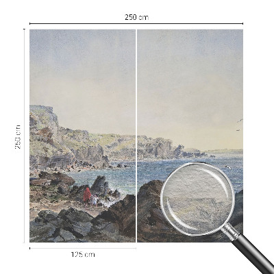 Fototapeta fizelinowa z nadrukiem Fototapeta fizelinowa z nadrukiem Spokojne wybrzeże