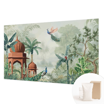 Fototapeta fizelinowa do sypialni Pawie ogrody