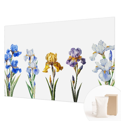 Tapeta fotograficzna Kwiaty irysów