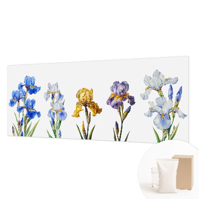 Tapeta fotograficzna Kwiaty irysów