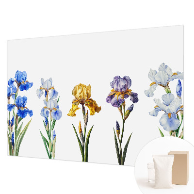 Tapeta fotograficzna Kwiaty irysów