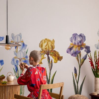 Tapeta fotograficzna Kwiaty irysów