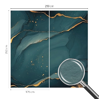 Tapeta fotograficzna z motywem ciemnoniebieskiej abstrakcji