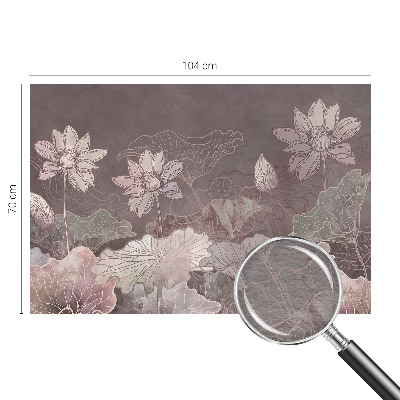 Tapeta fotograficzna fizelinowa z motywem spokojnej botaniki