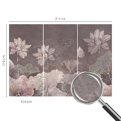 Tapeta fotograficzna fizelinowa Spokojna botanika