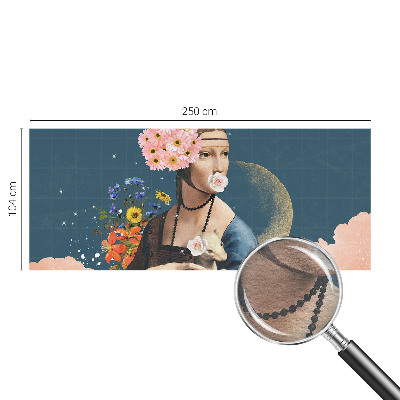 Nowoczesna fototapeta do salonu Kwiatowa elegancja