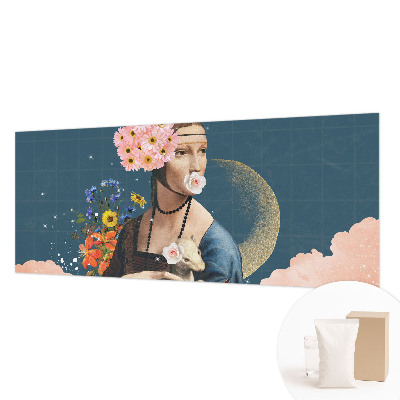 Nowoczesna fototapeta do salonu Kwiatowa elegancja