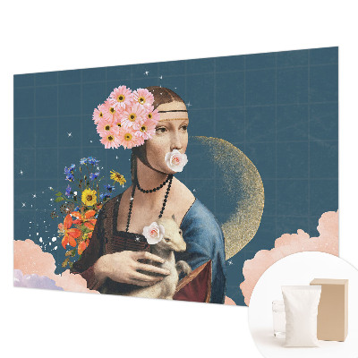 Nowoczesna fototapeta do salonu Kwiatowa elegancja