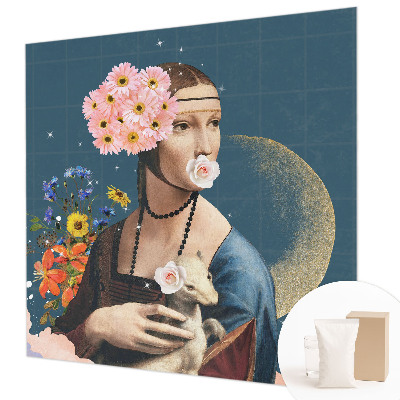 Nowoczesna fototapeta do salonu Kwiatowa elegancja