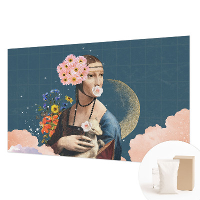 Nowoczesna fototapeta do salonu Kwiatowa elegancja