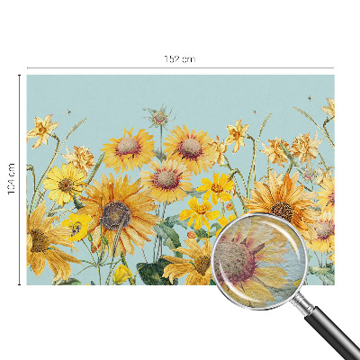 Fototapeta fizelinowa z nadrukiem Letni ogród