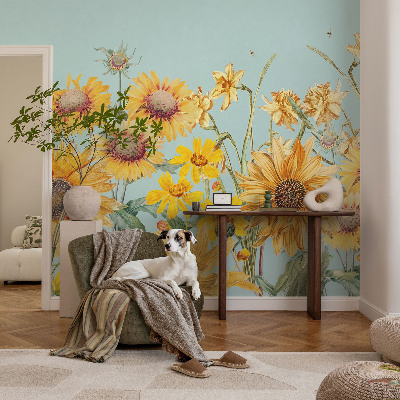 Fototapeta fizelinowa z nadrukiem Letni ogród