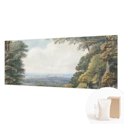 Fototapeta na ścianę Zalesiony krajobraz