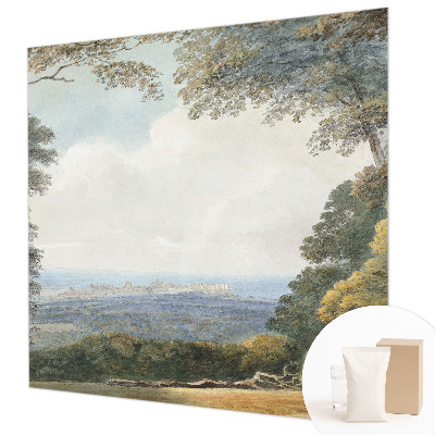 Fototapeta na ścianę Zalesiony krajobraz