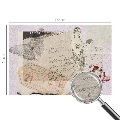 Tapeta fotograficzna Nostalgiczny kolaż