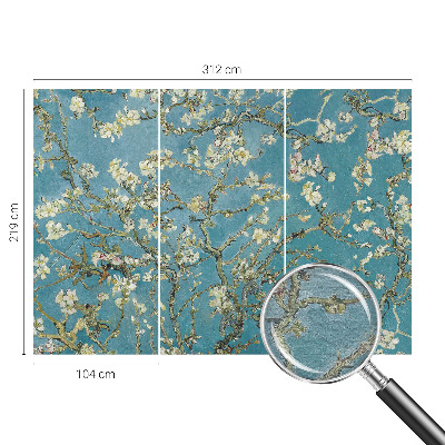 Fototapeta fizelinowa do sypialni Kwitnące gałęzie