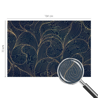 Tapeta fotograficzna fizelinowa Falisty motyw