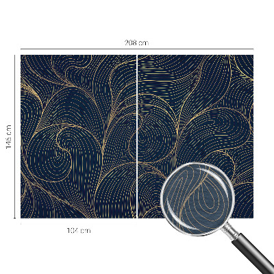 Tapeta fotograficzna fizelinowa Falisty motyw