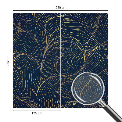 Tapeta fotograficzna fizelinowa Falisty motyw