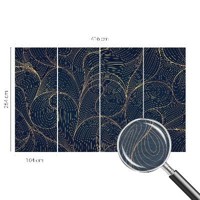 Tapeta fotograficzna fizelinowa Falisty motyw