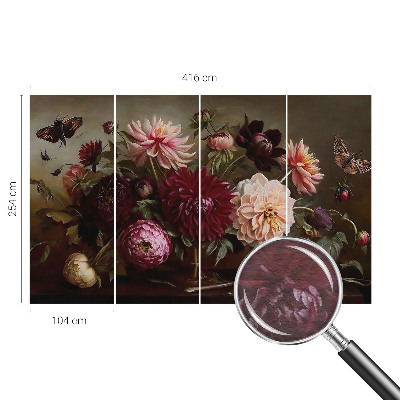 Dekoracyjna fototapeta na ścianę Kwiatowy majestat