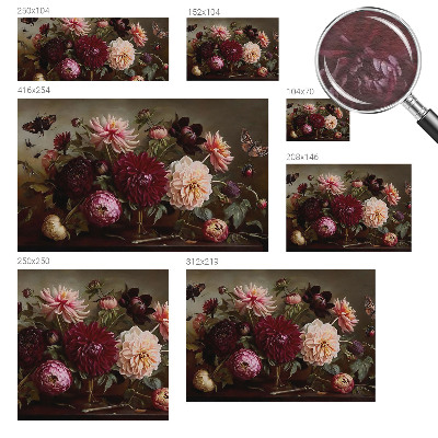 Dekoracyjna fototapeta na ścianę Kwiatowy majestat