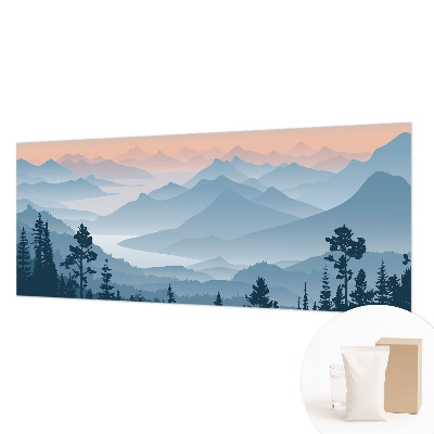 Nowoczesna fototapeta do salonu Górska panorama