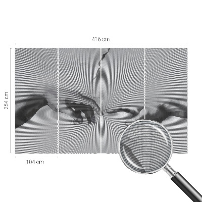 Fototapeta na ścianę Hipnotyczne dłonie