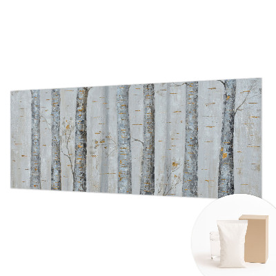 Tapeta fotograficzna fizelinowa Brzozowe drzewa