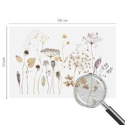 Dekoracyjna fototapeta na ścianę Polne kwiaty