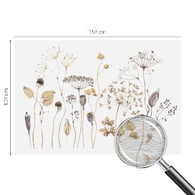 Dekoracyjna fototapeta na ścianę Polne kwiaty