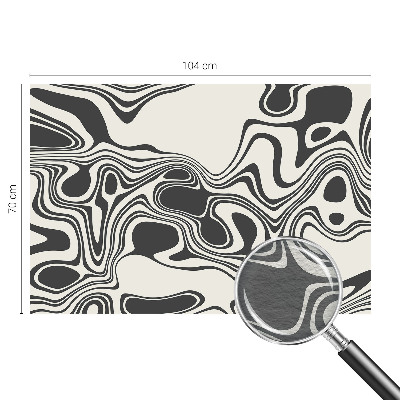 Fototapeta fizelinowa do sypialni Fototapeta fizelinowa do sypialni Dynamiczne linie