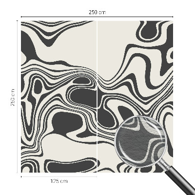 Fototapeta fizelinowa do sypialni Fototapeta fizelinowa do sypialni Dynamiczne linie