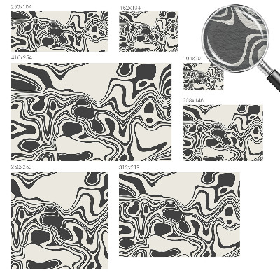 Fototapeta fizelinowa do sypialni Fototapeta fizelinowa do sypialni Dynamiczne linie