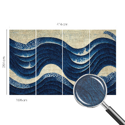 Tapeta fotograficzna Tapeta fotograficzna Oceaniczne formy