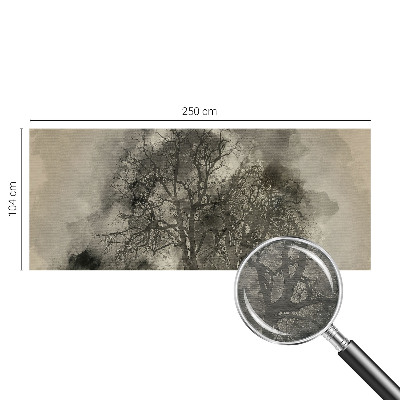 Tapeta fotograficzna fizelinowa z motywem tajemniczych drzew