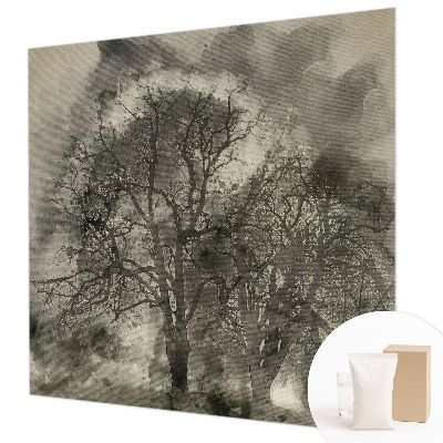 Tapeta fotograficzna fizelinowa Tajemnicze drzewa