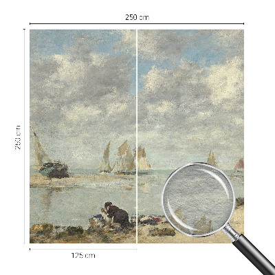 Fototapeta fizelinowa z nadrukiem z motywem morskiego pejzażu