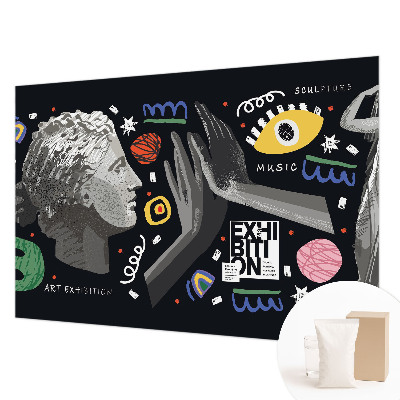 Dekoracyjna fototapeta na ścianę Kolorowa wystawa