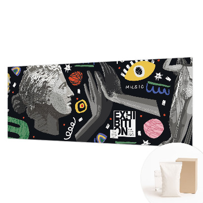 Dekoracyjna fototapeta na ścianę Kolorowa wystawa