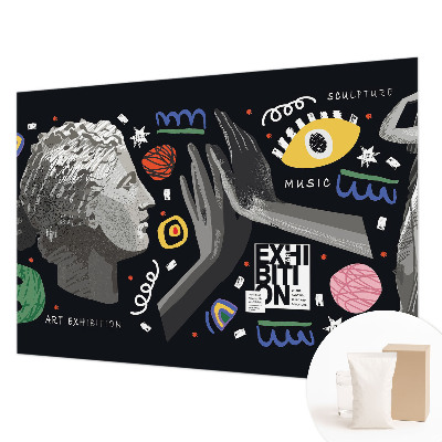 Dekoracyjna fototapeta na ścianę Kolorowa wystawa